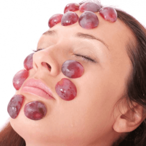Mascarilla de uvas